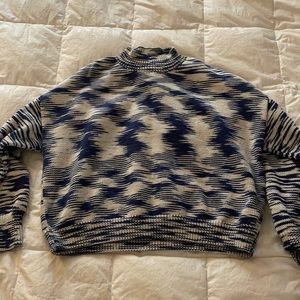 Misha and puff blue space dye